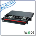 Aucas 24 puertos de fibra óptica patch panel 1U montaje en rack